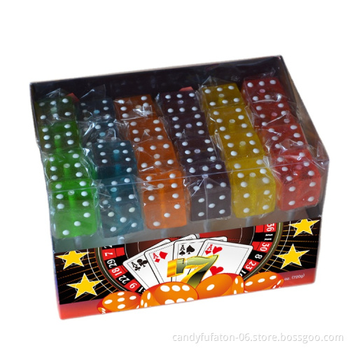 Hand Decorated Dice Lollipop for Wholesale
